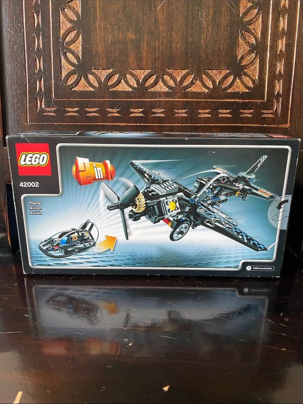 LEGO Technic Black & Blue Hovercraft Model
